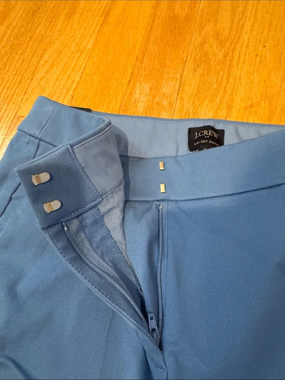 J. Crew Bright Blue Kelsey Pants